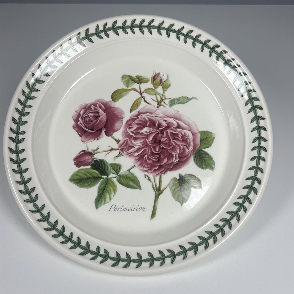 Portmeirion Botanic Roses Garden 8.5 in Salad Plate Portmeirion Rose